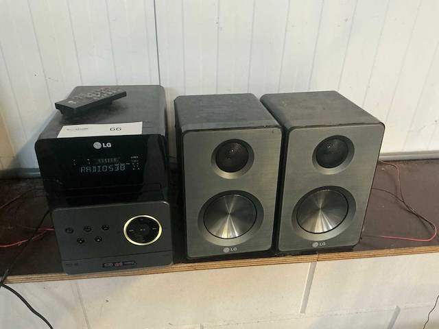 Lg xa-66 mini hifi set - afbeelding 2 van  4