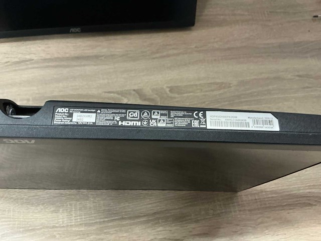 Lg/aoc 24 inch monitor (4x) - afbeelding 7 van  7