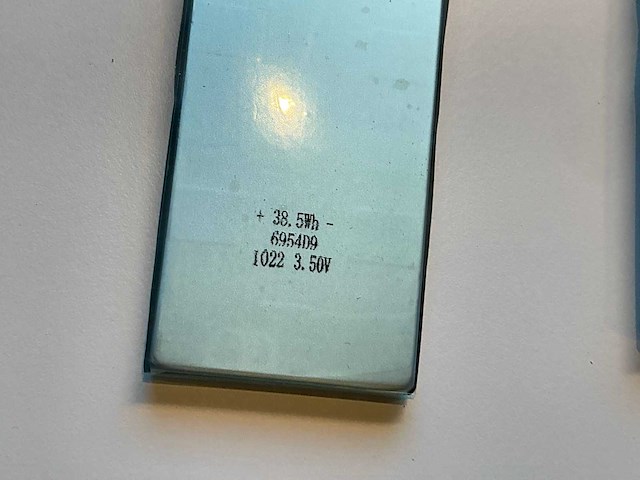 Li-po accu 3,5 volt 38,5wh (200x) - afbeelding 2 van  5