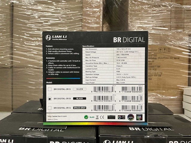Lian li br digital (5x) - afbeelding 2 van  2