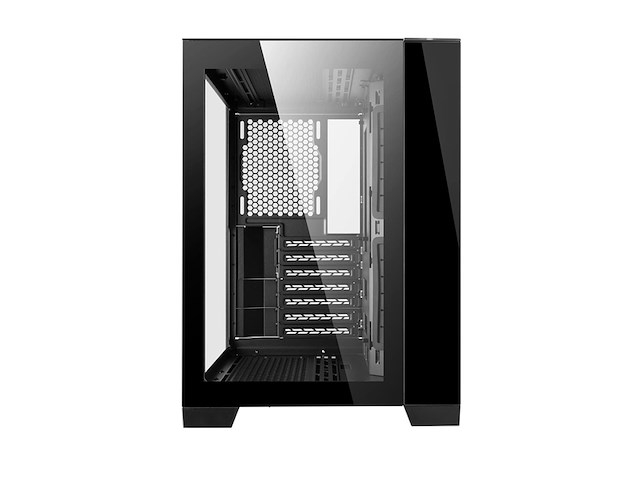 Lian li o11d mini x miditower pc behuizing zwart - afbeelding 4 van  4