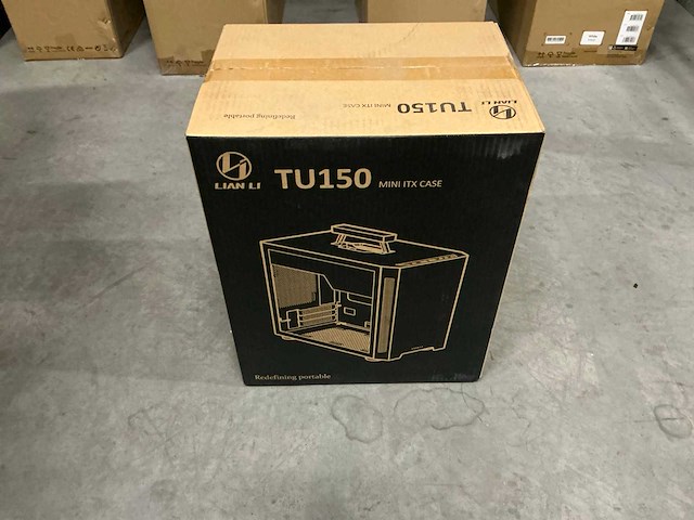 Lian li tu150 mini itx case black - afbeelding 1 van  2
