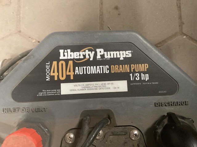 Liberty pumps drain pump - afbeelding 5 van  5