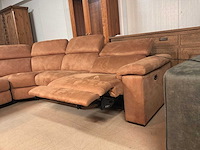 Libre electrisch leren hoekbank - afbeelding 11 van  13