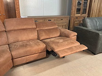 Libre electrisch leren hoekbank - afbeelding 13 van  13