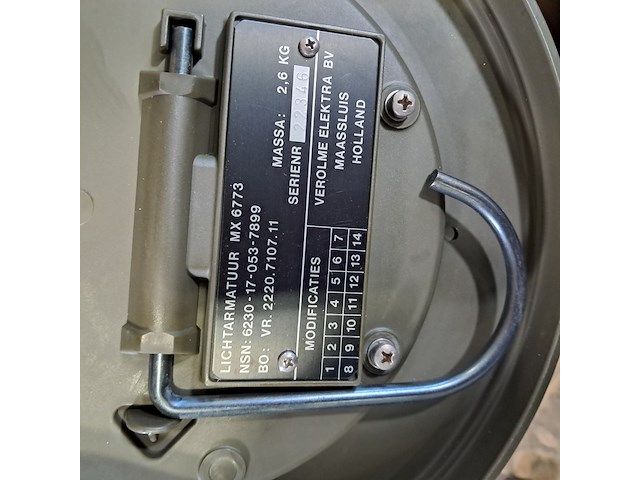 Lichtarmatuur, verolme elektra, mx6773 - afbeelding 5 van  6