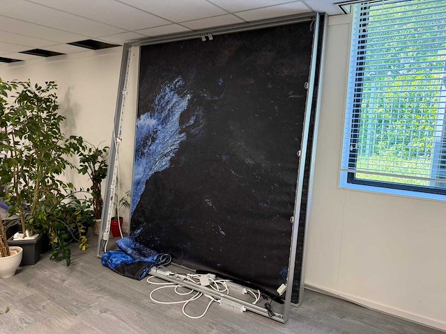 Lichtbak met doek (2x) - afbeelding 4 van  4