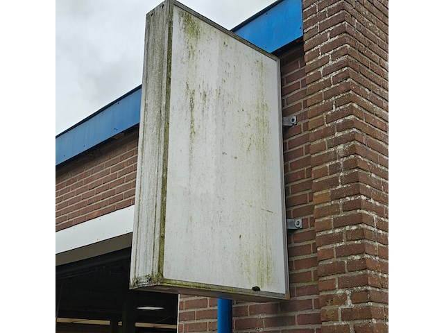 Lichtbak zonder opdruk, dubbelzijdig - afbeelding 1 van  1