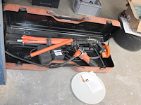 Lichtgewicht vlindermachine rokamat skate in koffer.