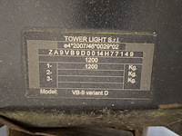 Lichtmast aggregaat, tower light, vb9, oranje, 2014 - afbeelding 22 van  40