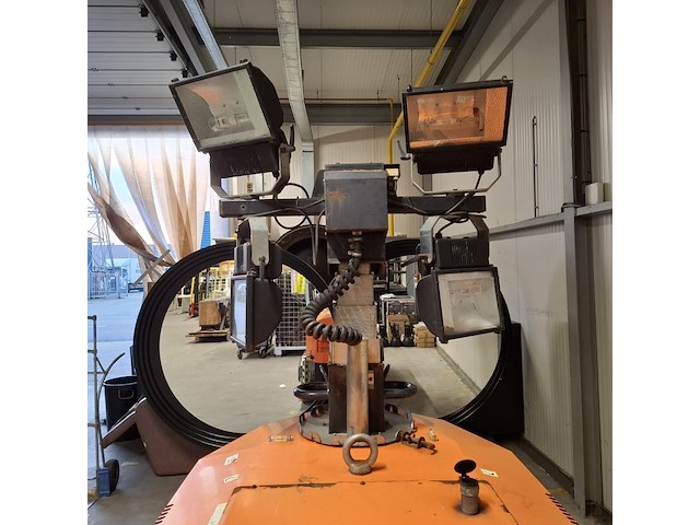 Lichtmast aggregaat, tower light, vb9, oranje, 2014 - afbeelding 40 van  40