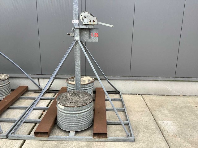 Lichtmast neerhaalbaar (5x) - afbeelding 2 van  3