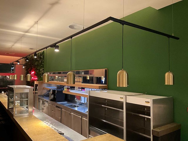 Lichtrail met 10 hanglampen en 6 spots - afbeelding 3 van  3