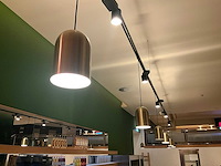 Lichtrail met 10 hanglampen en 6 spots - afbeelding 2 van  3