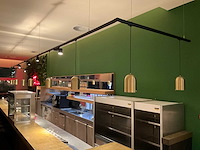 Lichtrail met 10 hanglampen en 6 spots - afbeelding 3 van  3