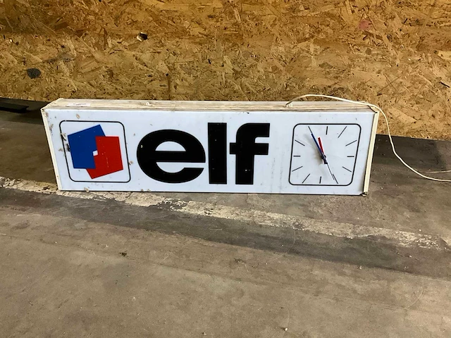 Lichtreclame bord “elf” 100x28cm - afbeelding 1 van  3