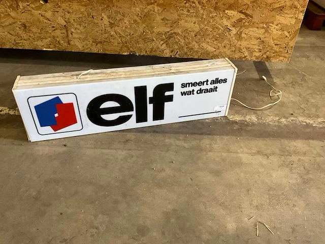 Lichtreclame bord “elf” 100x28cm - afbeelding 2 van  3