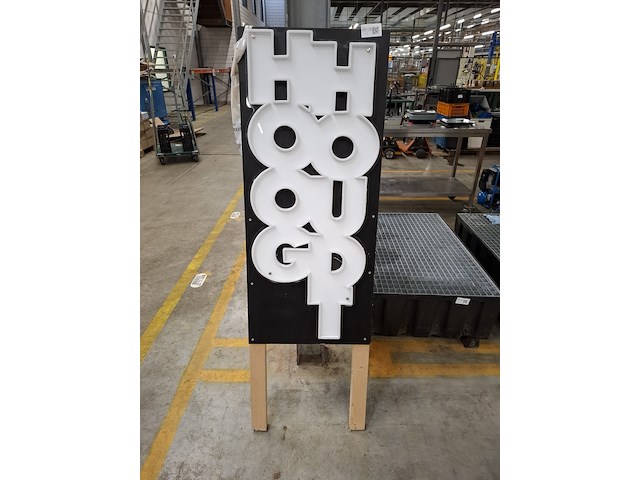 Lichtreclame 'hooghoudt' - afbeelding 1 van  3