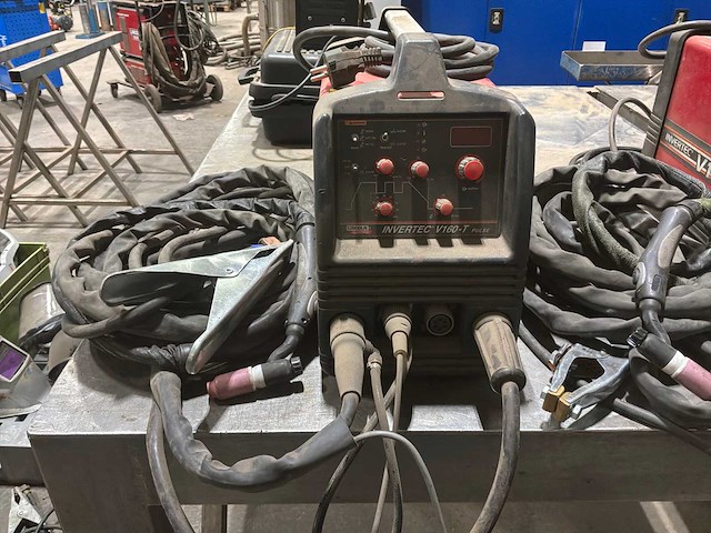 Licoln electric v160 tig lasmachine (4x) - afbeelding 2 van  7