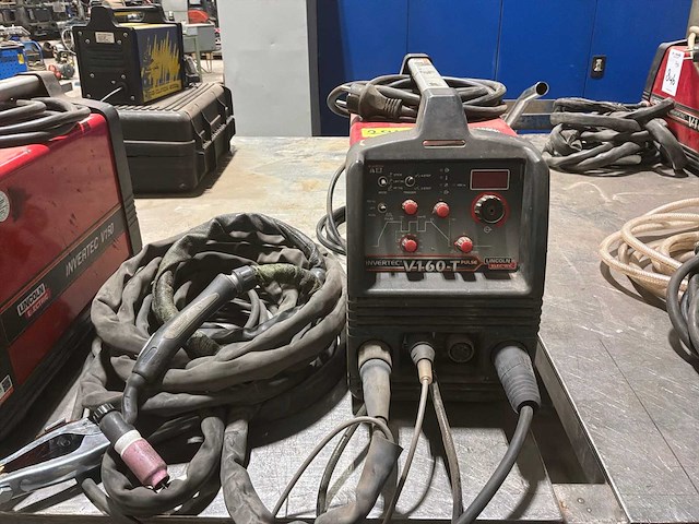 Licoln electric v160 tig lasmachine (4x) - afbeelding 3 van  7