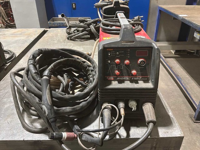 Licoln electric v160 tig lasmachine (4x) - afbeelding 4 van  7