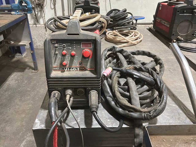 Licoln electric v160 tig lasmachine (4x) - afbeelding 5 van  7