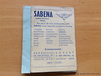 Lidkaart touring wegenhulp 1949. - afbeelding 4 van  4