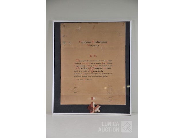 Lidmaatschapsbewijs uit 1948 - afbeelding 1 van  6