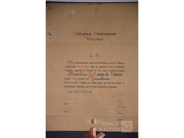 Lidmaatschapsbewijs uit 1948 - afbeelding 2 van  6