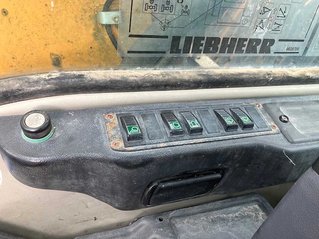 Liebherr - 2008 - a316 litronic - banden graafmachine - afbeelding 14 van  22