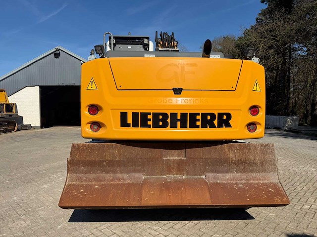 Liebherr - 2015 - a916 - banden graafmachine - afbeelding 17 van  19