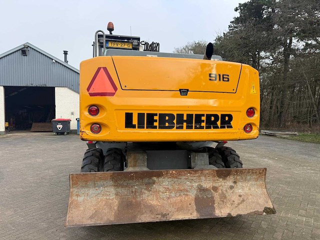 Liebherr - 2016 - a 916 - met snelwissel en bak - mobiele kraan - afbeelding 4 van  10