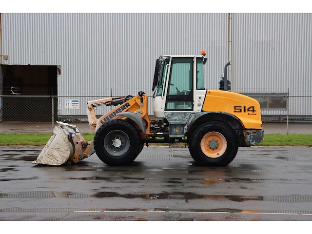 Liebherr - 514 stereo - met bak en centrale smering - shovel - afbeelding 4 van  11