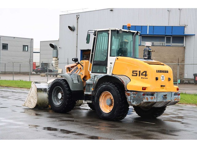 Liebherr - 514 stereo - met bak en centrale smering - shovel - afbeelding 11 van  11