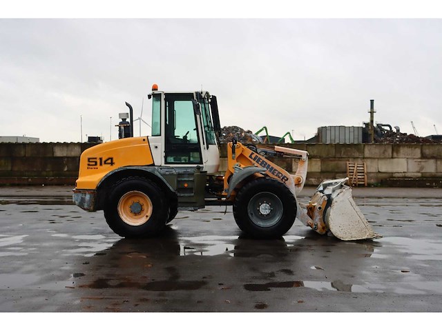 Liebherr - 514 stereo - met bak en centrale smering - shovel - afbeelding 7 van  11