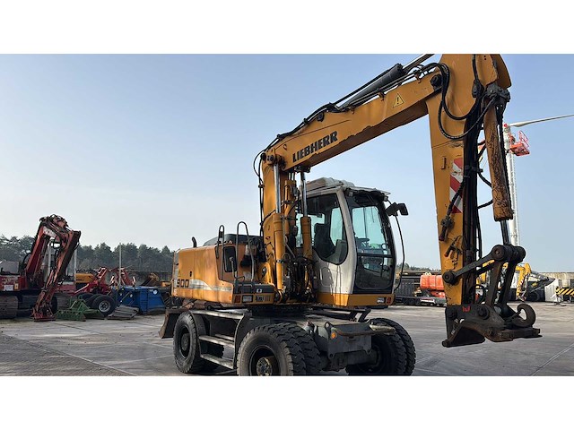 Liebherr - a900c - met kenteken - mobiele graafmachine - afbeelding 8 van  12