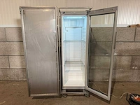 Liebherr - glasdeurkoelkast in mobiel rvs frame - afbeelding 8 van  9