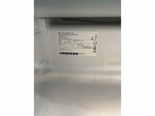 Liebherr - irbd 4150 - koelkast 60x56x125 cm - afbeelding 4 van  12