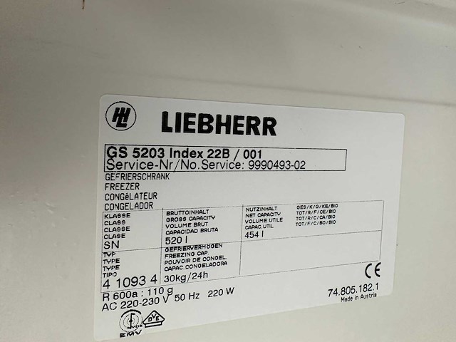 Liebherr comfort gs5203 koelkast - afbeelding 6 van  6