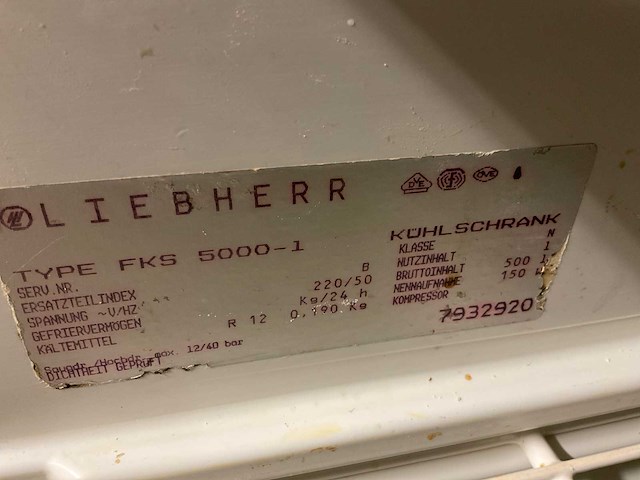 Liebherr fkb 5000-1 koelkast - afbeelding 4 van  4