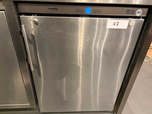 Liebherr ggu 1550 rvs vriezer - afbeelding 1 van  5