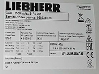 Liebherr ggu 1550 vriezer - afbeelding 4 van  4