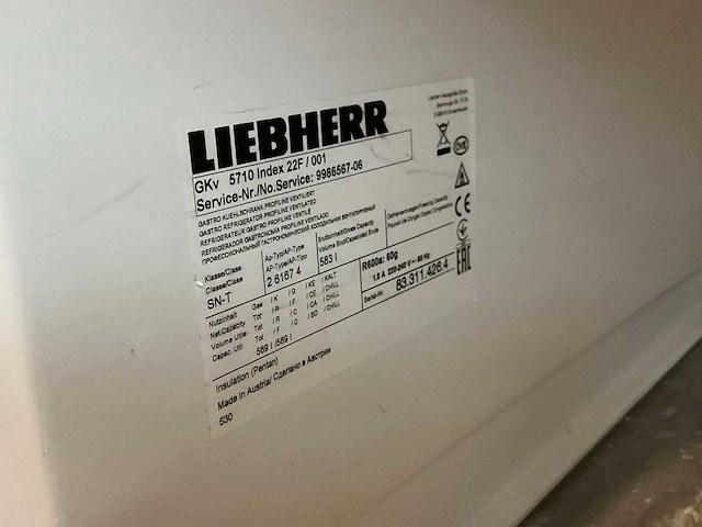 Liebherr gkv 5710 koelkast - afbeelding 3 van  3
