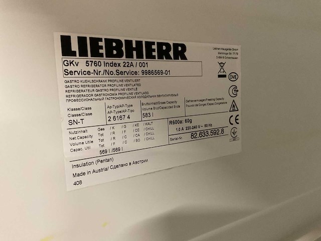 Liebherr gkv 5760 koelkast - afbeelding 4 van  4