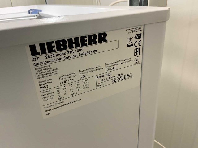 Liebherr gt 2632 vriezer - afbeelding 4 van  5