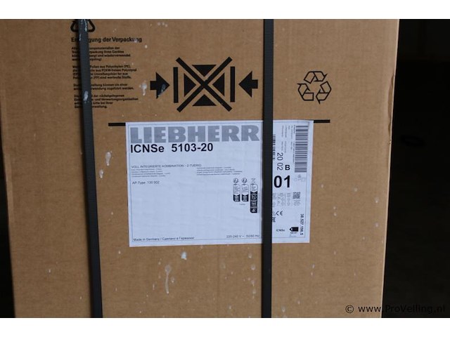 Liebherr icnse 5103-20 inbouw koel-vriescombinatie - afbeelding 3 van  3
