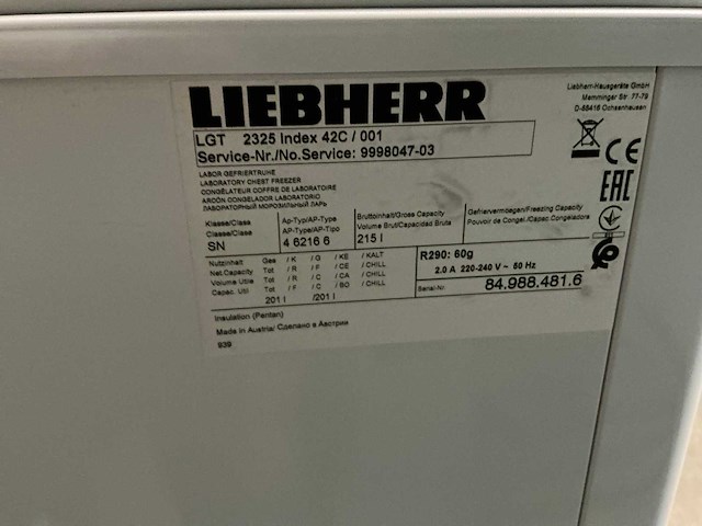 Liebherr index 42c vriezer - afbeelding 5 van  5