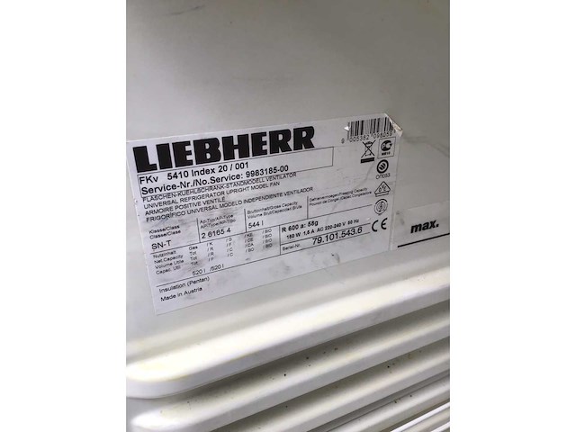 Liebherr koelkast - afbeelding 4 van  5