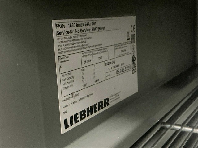 Liebherr koelkast - afbeelding 2 van  4