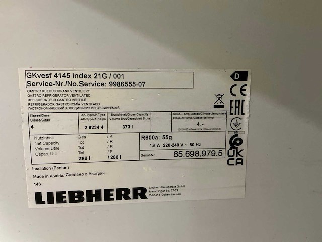 Liebherr koelkast - afbeelding 3 van  3